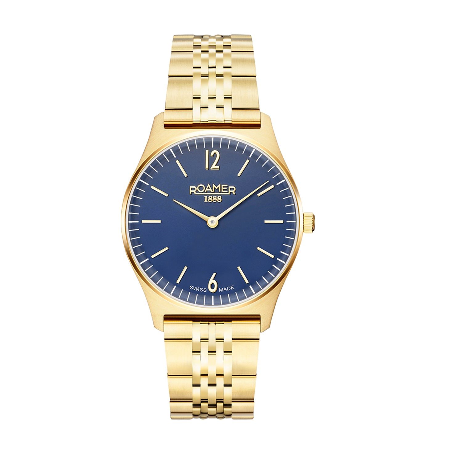 Roamer Elements Analog Blue Round Dial Women's Watch - 650815 48 45 50