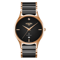 Roamer C-Line Gents DIA Analog Black Round Dial Men's Watch - 657833 49 59 60