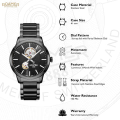 Roamer C-Line Automatic Men's Watch -  672661 40 55 60