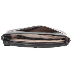ARCADIO CHISWICK Authentic Italian Leather Laptop Bag/Office Bag/Messenger Bag for Men and Women. Fits Upto 16 inch Laptop.