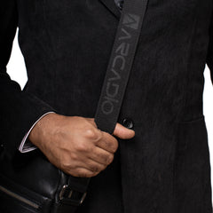 ARCADIO BLACK SPADE Cross Body Leather Sling Bag