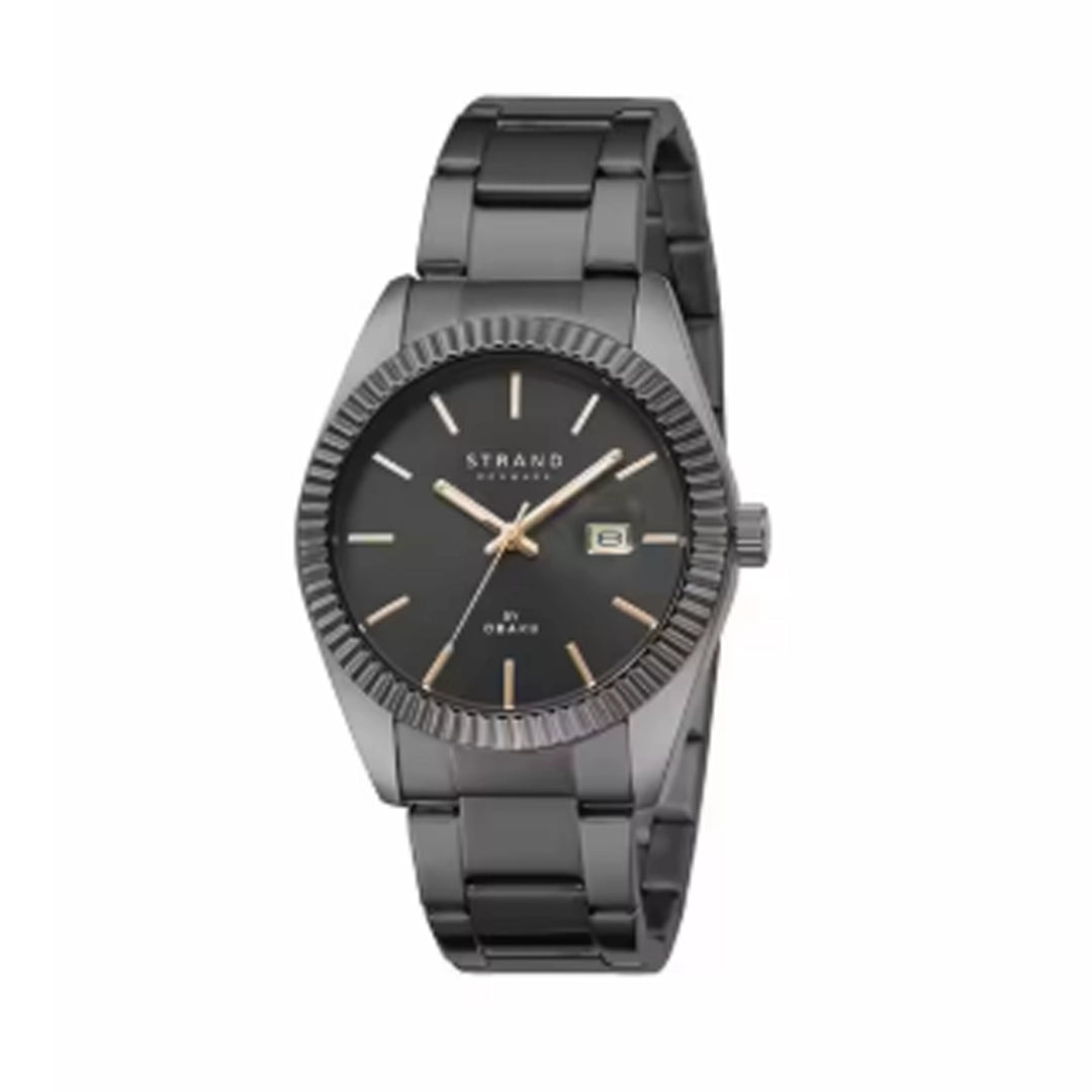 Strand By Obaku Wellington Dark Quartz Women's Watch - S721LDBBSB-DS