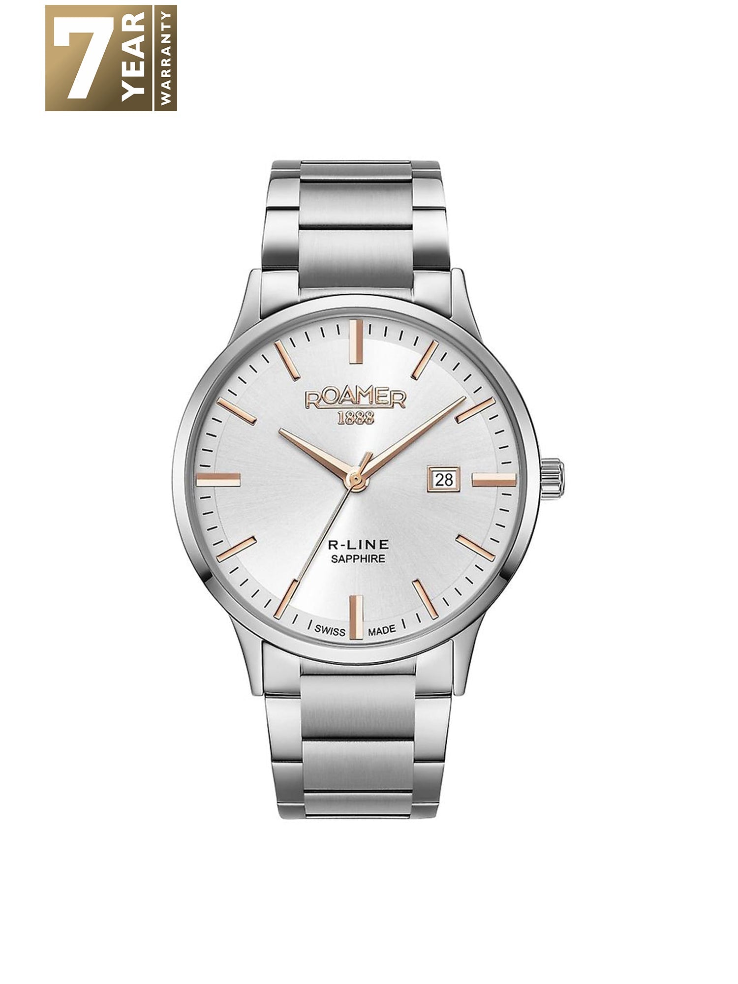 Roamer R-Line Classic Quartz Men's Watch -  718833 41 15 70