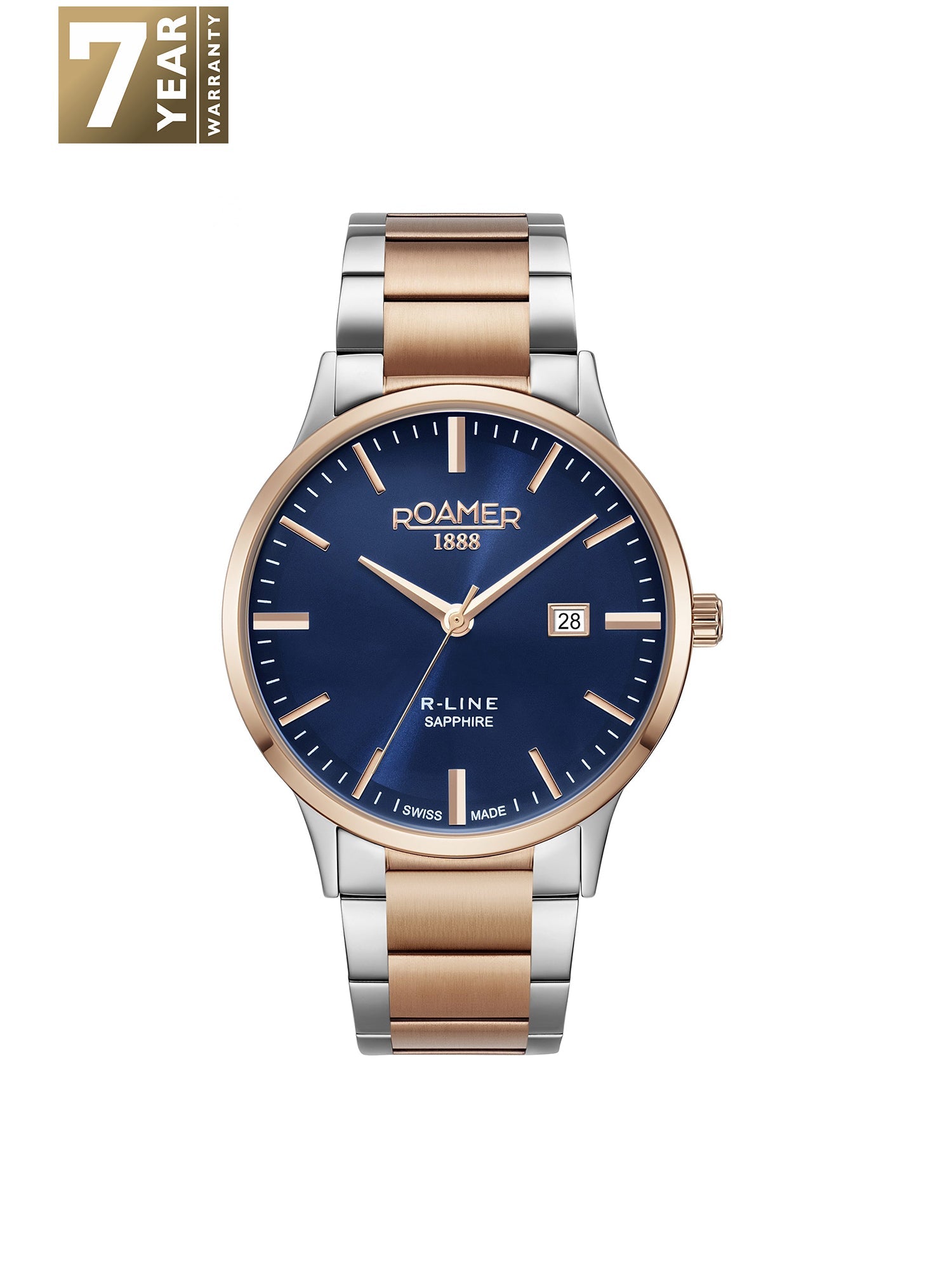 Roamer R-Line Classic Quartz Men's Watch -  718833 47 45 70