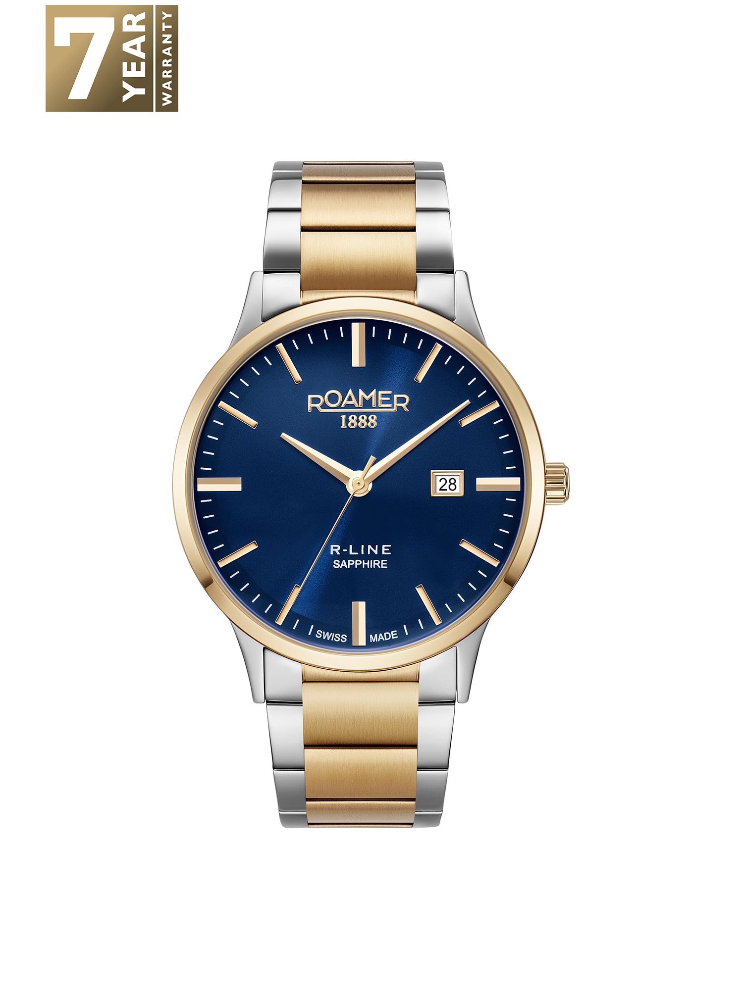 Roamer R-Line Classic Quartz Men's Watch -  718833 48 45 70