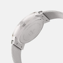 Obaku Hav Cyan Date  Blue Round Dial Men's Watch -  V200GDCLMC