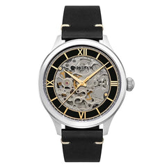 Earnshaw Baron and Nightingale Automatic Skeleton Round Dial Couple Watch - ES-8230- SET-02
