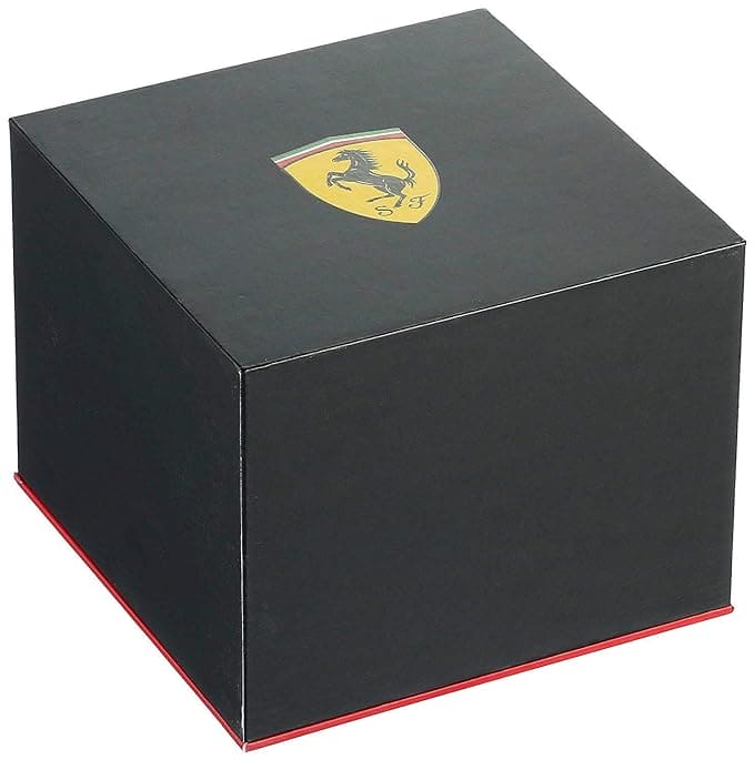 Scuderia Ferrari Pilota Evo Chronograph Black Round Dial Men's Watch - 830824