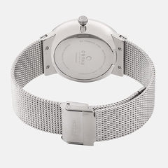Obaku Hav Cyan Date  Blue Round Dial Men's Watch -  V200GDCLMC
