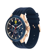 Scuderia Ferrari Pista Multifunction Blue Round Dial Men's Watch - 830883