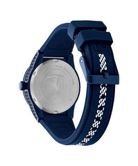 Scuderia Ferrari Red Rev Quartz Blue Round Dial Unisex Watch - 860019