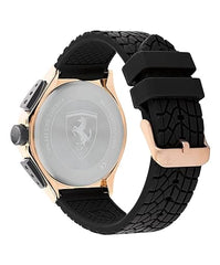 Scuderia Ferrari Race Day Multifunction Black Round Dial Men's Watch - 830861