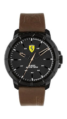 Scuderia Ferrari Forza Evo Quartz Black Round Dial Men's Watch - 830902
