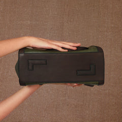 TAN LAD  Serena with Divider - Jungle with Dark Chocolate