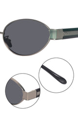 Jodykoes Legacy Metal Oval Sunglasses – UV400 Polarized - JK-SG-10841-C1