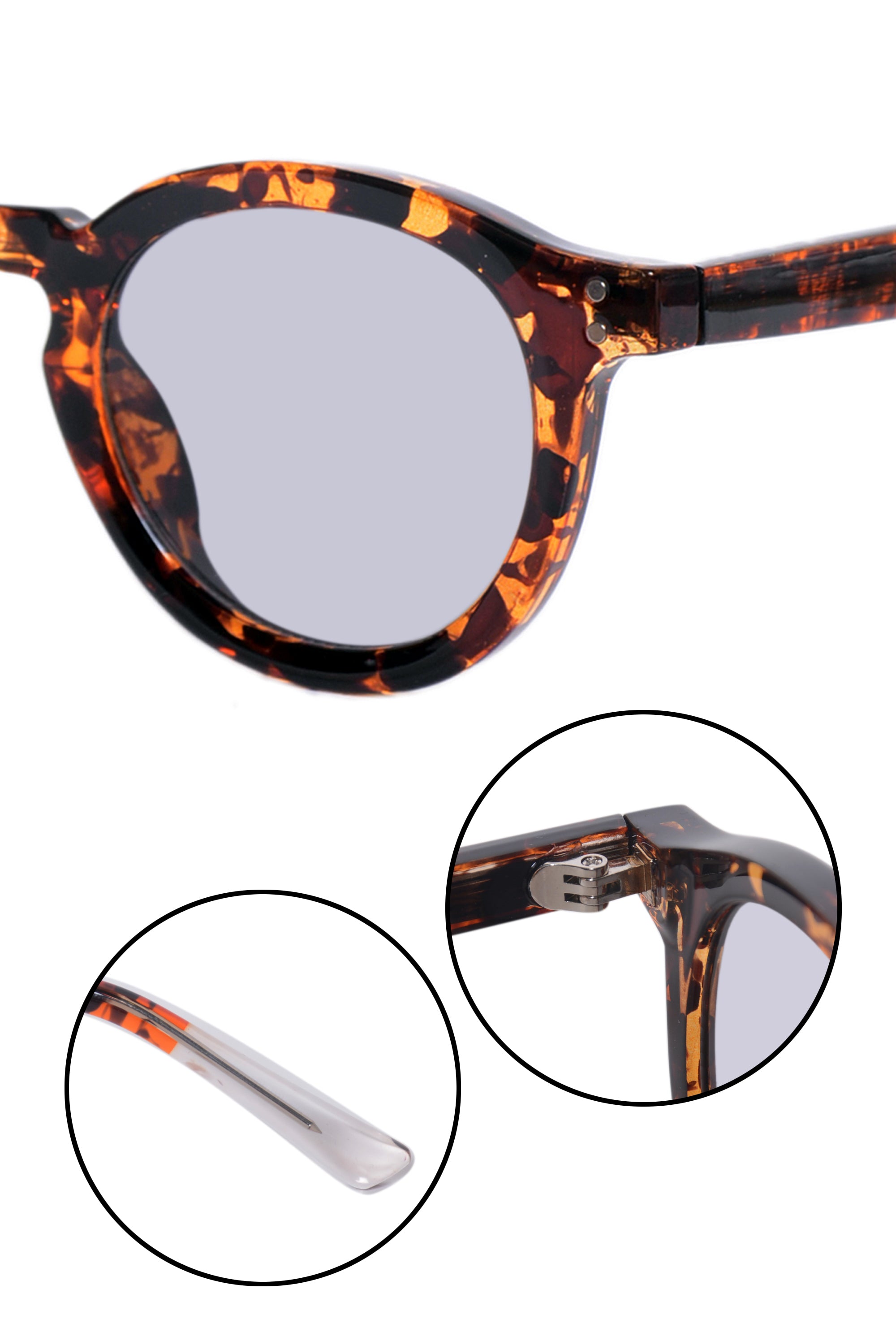 Jodykoes Legacy Round Sunglasses – UV400 Polarized - JK-SG-6260-TIGER