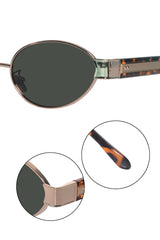Jodykoes Legacy Metal Oval Sunglasses – UV400 Polarized - JK-SG-10841-C4