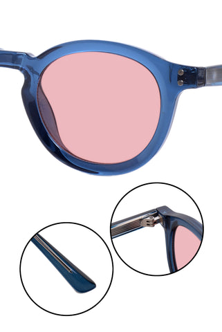 Jodykoes Legacy Round Sunglasses – UV400 Polarized - JK-SG-6260-BLUE