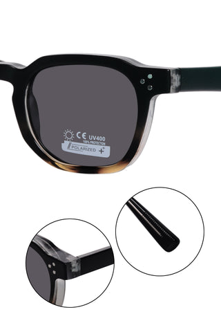 Jodykoes Legacy Hexagonal Sunglasses – UV400 Polarized - JK-SG-66502-C3
