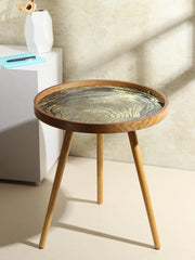 De Maison Decor Oakveil Side Table Set of 2 - Brown