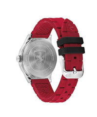 Scuderia Ferrari Pitlane Quartz Black Round Dial Unisex Watch - 860013