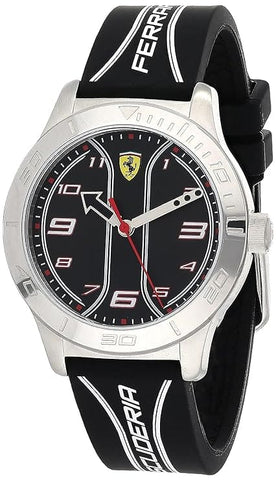 Scuderia Ferrari Academy Quartz Black Round Dial Kid's Watch - 810024