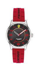 Scuderia Ferrari Pitlane Quartz Black Round Dial Unisex Watch - 860013