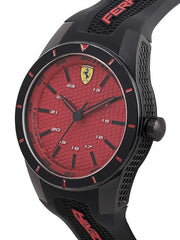 Scuderia Ferrari Redrev Quartz Red Round Dial Men's Watch - 870029