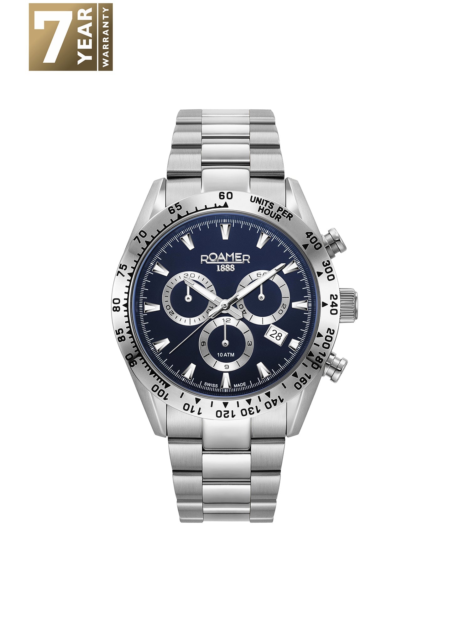 Roamer Monza 100 Quartz Men's Watch -  850837 41 45 20
