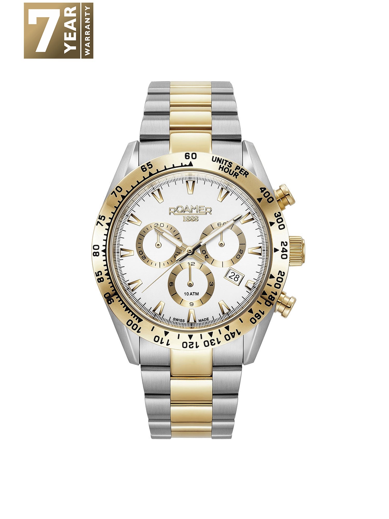 Roamer Monza 100 Quartz Men's Watch -  850837 47 15 20