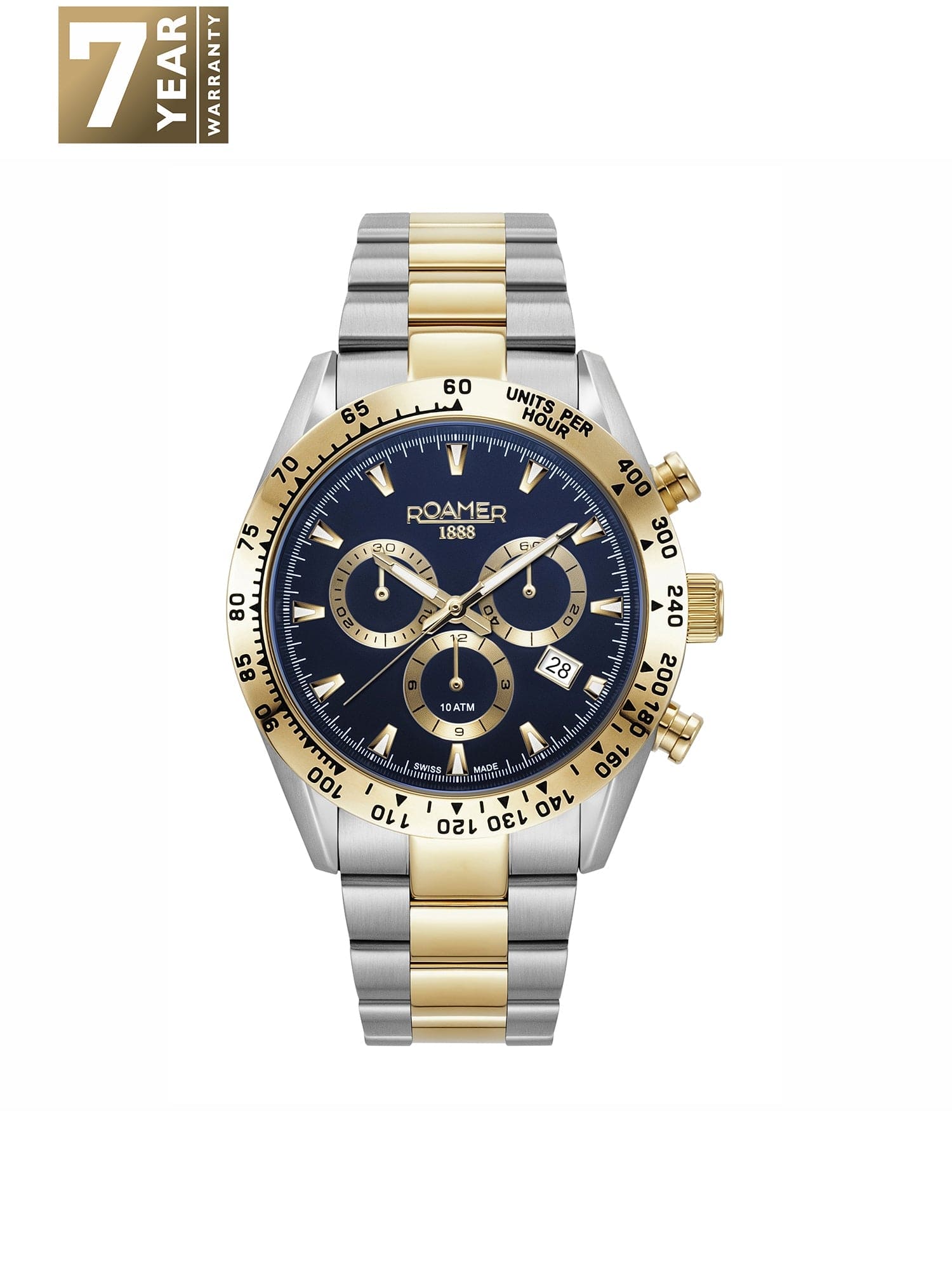 Roamer Monza  Chronograph Men's Watch -  850837 47 45 20