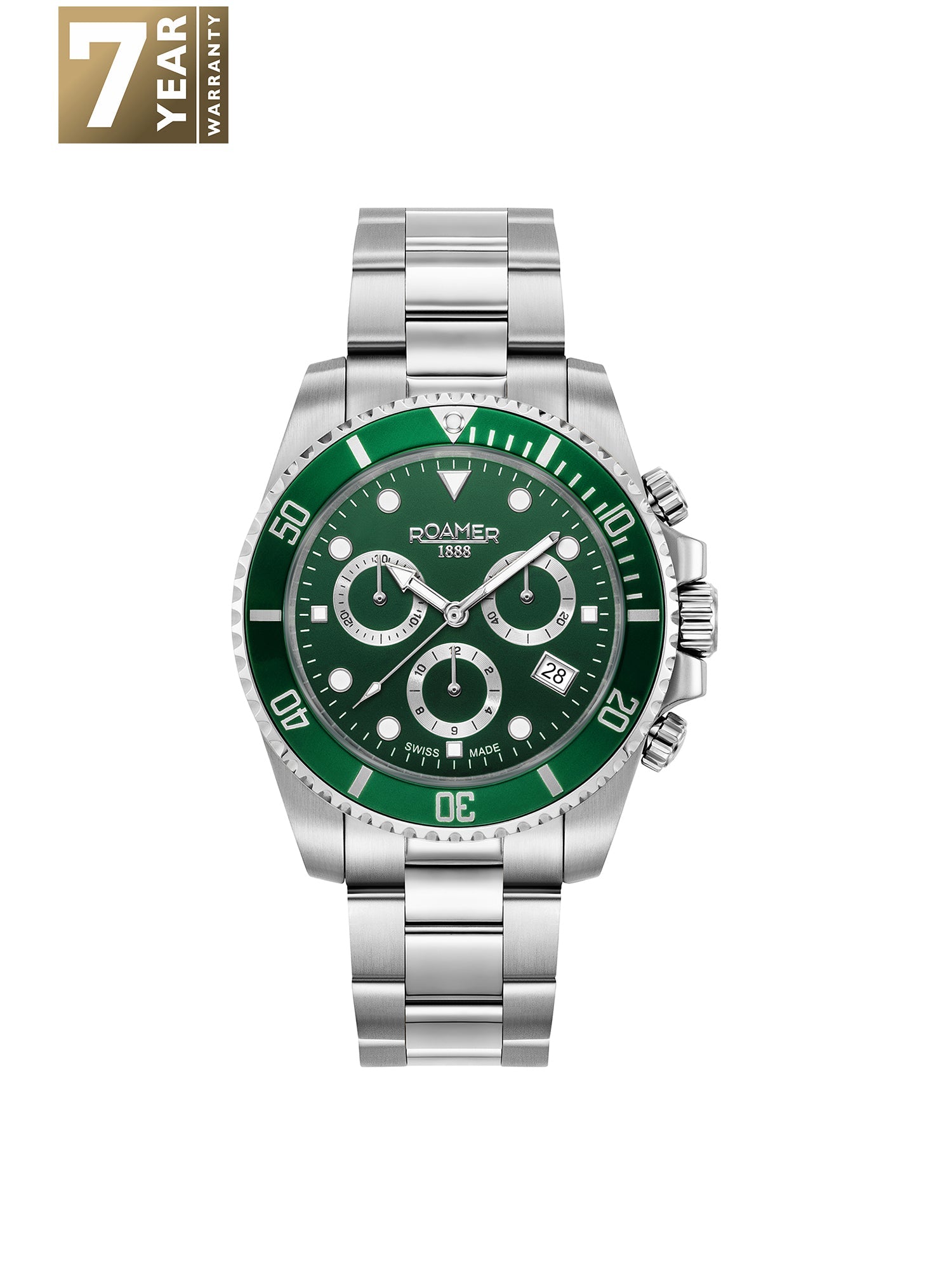 Roamer Deep Sea 100 Quartz Men's Watch -  851837 41 75 20