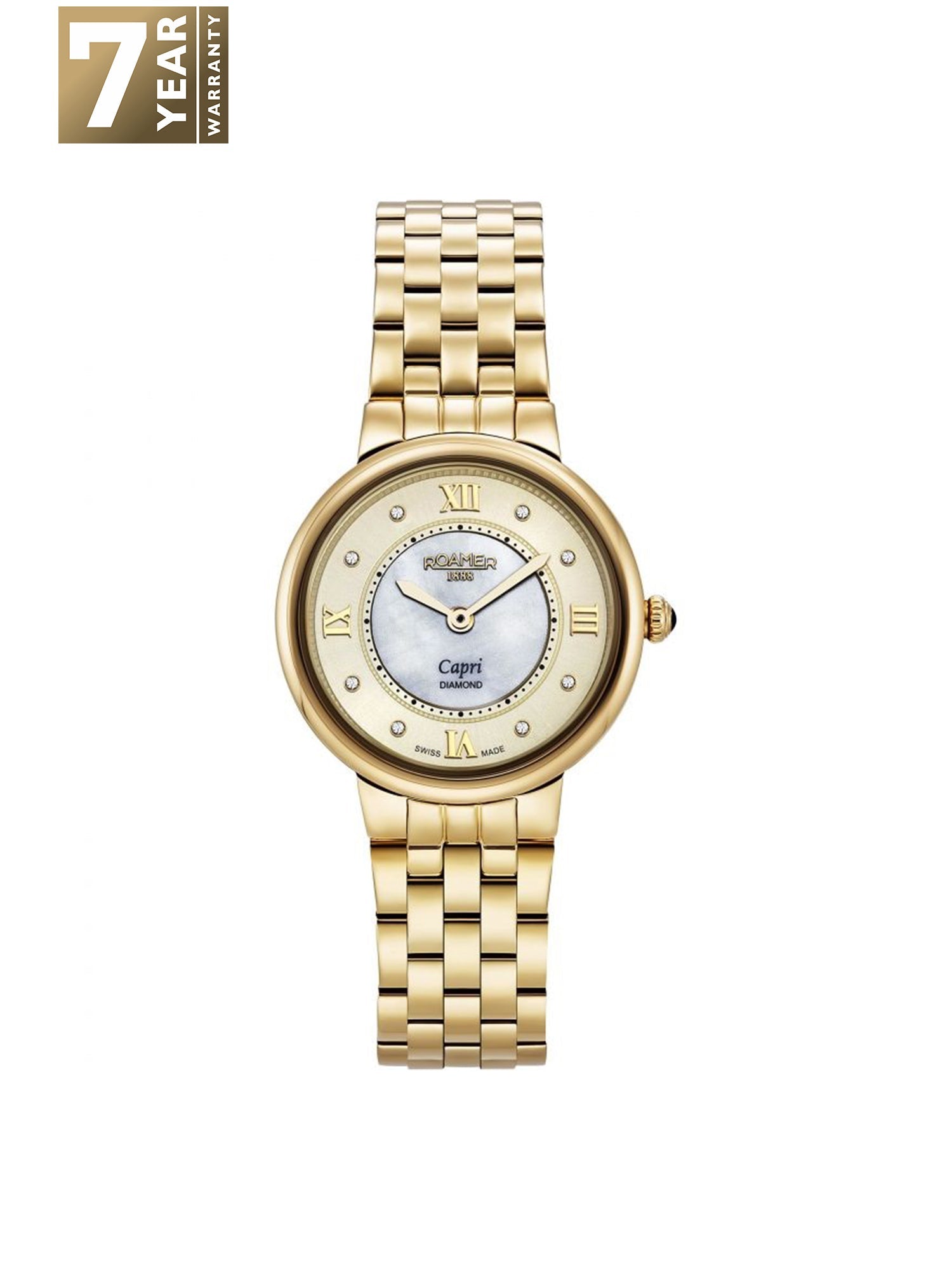 Roamer Capri Quartz MOP Women's Watch -  859845 48 29 50