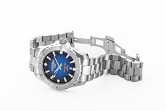 Roamer Deep Sea 200 Analog Blue Round Dial Men's Watch - 860833 41 45 70