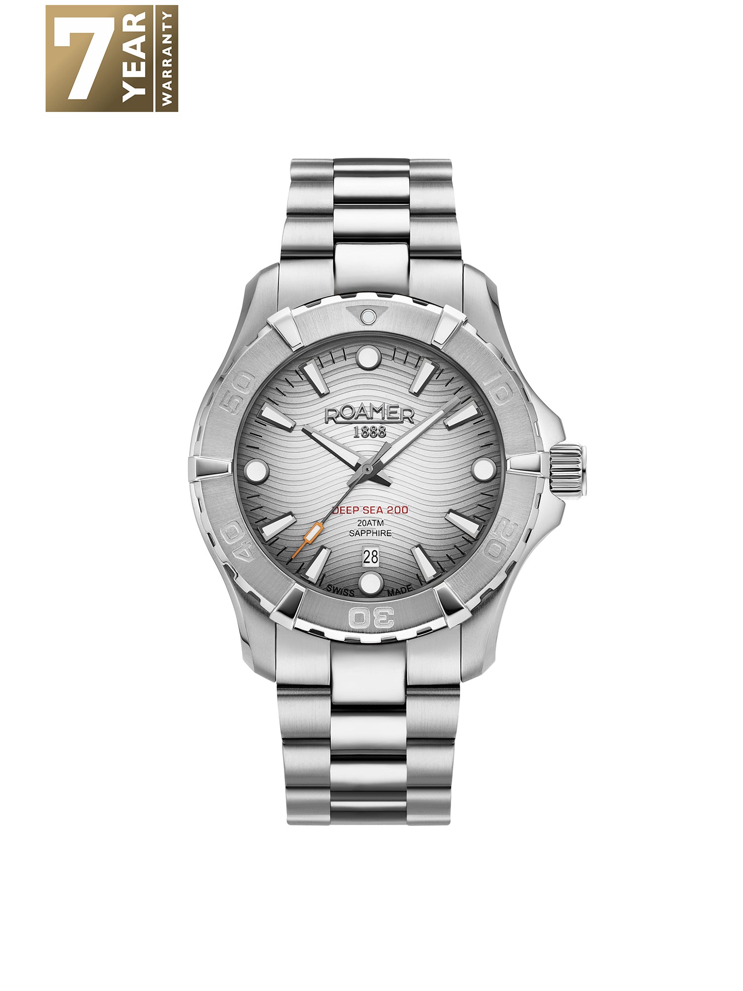 Roamer Deep Sea 200 Quartz Men's Watch -  860833 41 15 70