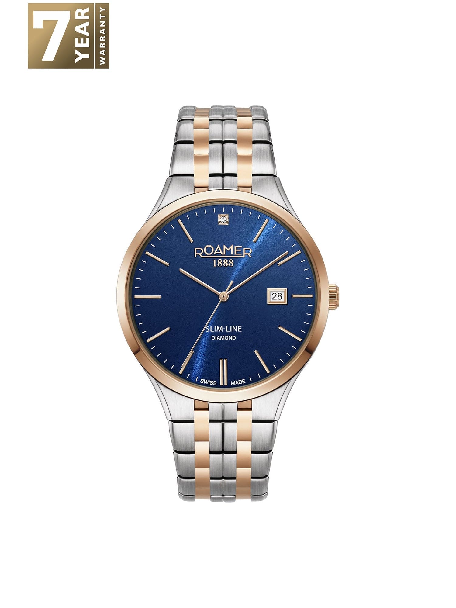 Roamer Slim-Line Quartz Men's Watch -  864833 49 45 50