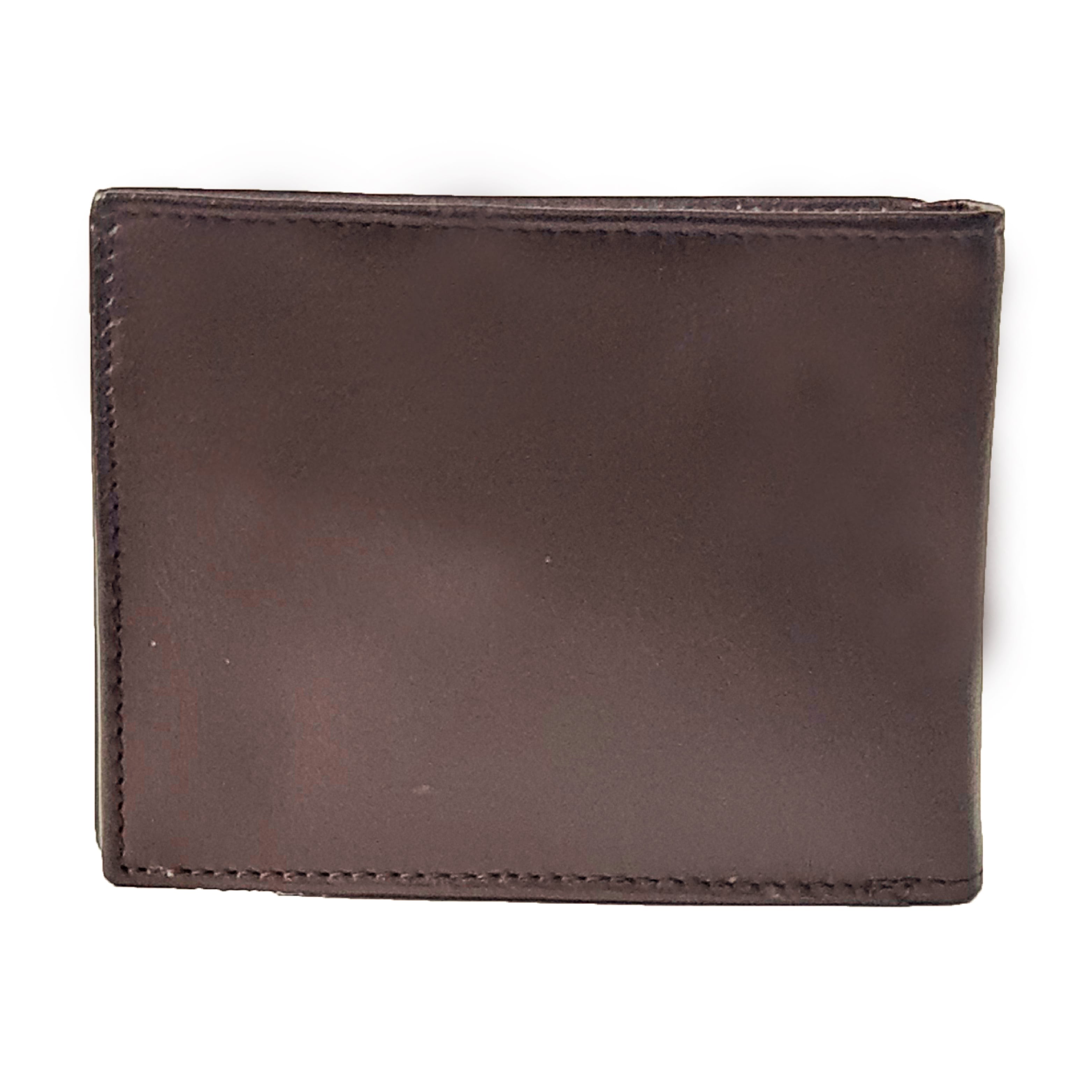 ARCADIO Men's Wallet Black Magic Bifold Plain Brown Leather Wallet for Unique Birthday Anniversary Gift for Men Boy Love Husband Employees Clients