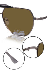 Jodykoes Legacy Metal Square Sunglasses – UV400 Polarized - JK-SG-669835-GREEN