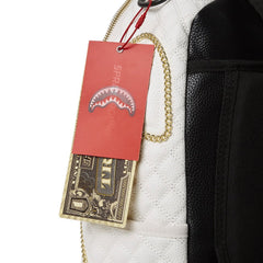 Sprayground Limited Edition Split Quilt shark Dlx  Backpack For Unisex - 910B3805NSZ