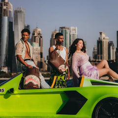 Sprayground Limited Edition Tropical Floral Sip DLXSV Backpack For Women - 910B4274NSZ