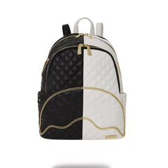Sprayground Limited Edition Split Quilt Shark Savage Backpack For Unisex - 910B4424NSZ