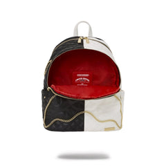 Sprayground Limited Edition Split Quilt Shark Savage Backpack For Unisex - 910B4424NSZ