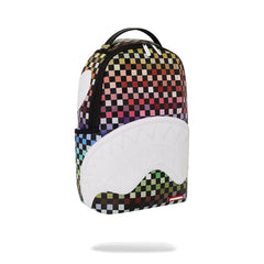 Sprayground Limited Edition Calm Check Colors DLXSV Backpack For Unisex - 910B4824NSZ