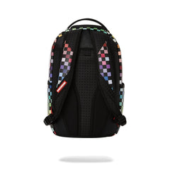 Sprayground Limited Edition Calm Check Colors DLXSV Backpack For Unisex - 910B4824NSZ