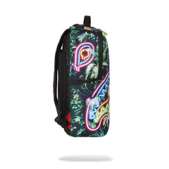 Sprayground Limited Edition Neon Shark Jungle DLXSR Backpack For Women - 910B5141NSZ