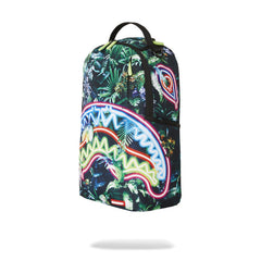 Sprayground Limited Edition Neon Shark Jungle DLXSR Backpack For Women - 910B5141NSZ