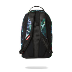 Sprayground Limited Edition Neon Shark Jungle DLXSR Backpack For Women - 910B5141NSZ