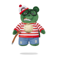 Sprayground Limited Edition Wheres Waldo Money Bear Backpack With Walking Stick For Unisex - 910B5142NSZ