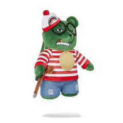 Sprayground Limited Edition Wheres Waldo Money Bear Backpack With Walking Stick For Unisex - 910B5142NSZ