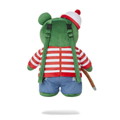 Sprayground Limited Edition Wheres Waldo Money Bear Backpack With Walking Stick For Unisex - 910B5142NSZ
